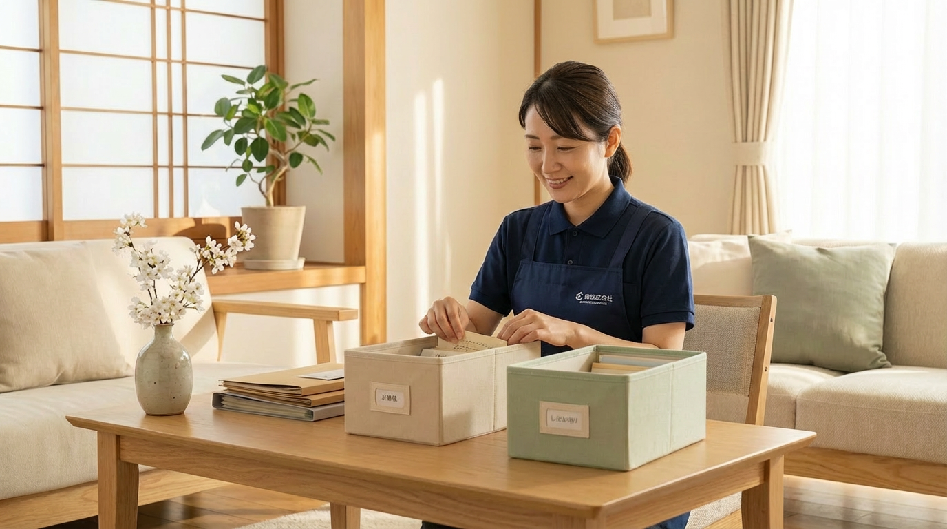 遺品整理の現場